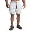 Gasp Tapered Sweatshorts, Light Grey Melange