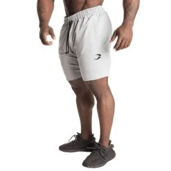 Gasp Tapered Sweatshorts, Black -butik med fitnessudstyr 220900903R Gasp Tapered Sweatshorts Light Grey Melange 02 juli21