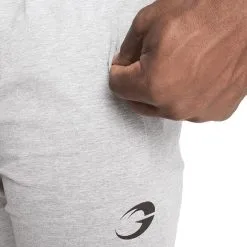 Gasp Tapered Sweatshorts, Light Grey Melange -butik med fitnessudstyr 220900903R Gasp Tapered Sweatshorts Light Grey Melange 04 juli21 1