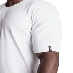 GASP Classic Tapered Tee, Black -butik med fitnessudstyr 220901010R Gasp Classic Tapered Tee Off White 03 juni21 2