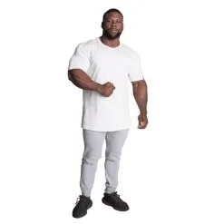 GASP Classic Tapered Tee, Black -butik med fitnessudstyr 220901010R Gasp Classic Tapered Tee Off White 05 juni21 2