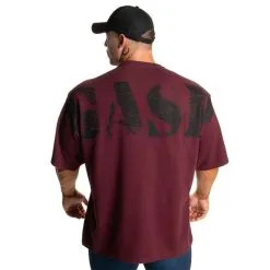 GASP Iron Thermal Tee, Maroon -butik med fitnessudstyr 220912393R GASP Iron Thermal Tee Maroon 03 1022