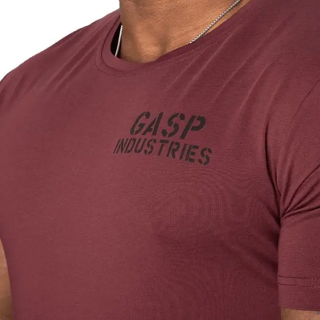 GASP 89 Classic Tapered Tee, Black 16 GASP 89 Classic Tapered Tee, Black - Billede 16