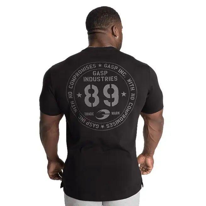 GASP 89 Classic Tapered Tee, Black 9 GASP 89 Classic Tapered Tee, Black - Billede 9