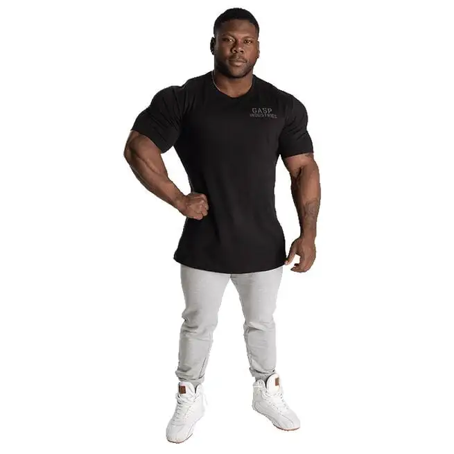 GASP 89 Classic Tapered Tee, Black 6 GASP 89 Classic Tapered Tee, Black - Billede 6