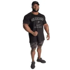 GASP Atlas Tee, Black No Excuses -butik med fitnessudstyr 220945909R Gasp Atlas Tee Black No Excuses 05 april22