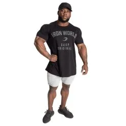 GASP Atlas Tee, Black Iron World -butik med fitnessudstyr 220945912R Gasp Atlas Tee Black Iron World 05 april22