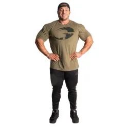 GASP Cadet Tee, Army Green Melange -butik med fitnessudstyr 220946600 GASP Cadet Tee juli22 5