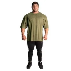 GASP Division Iron Tee, Army Green Melange -butik med fitnessudstyr 220947600 GASP Division Iron Tee juni22 green 6