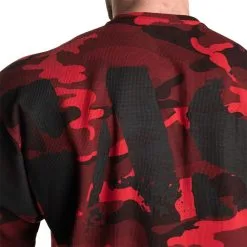 GASP Thermal Skull Tee, Red Camo -butik med fitnessudstyr 220958330R GASP Thermal Skull Tee RedCamo 0223 2