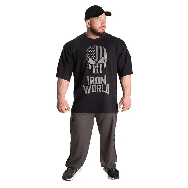 GASP Thermal Skull Tee, Asphalt 4 GASP Thermal Skull Tee, Asphalt - Billede 4