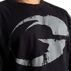 GASP Thermal Logo Sweater, Asphalt -butik med fitnessudstyr 220959980R GASP ThermalLogoSweater Asphalt 0323 1