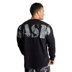 GASP Thermal Logo Sweater, Asphalt -butik med fitnessudstyr 220959980R GASP ThermalLogoSweater Asphalt 0323 3