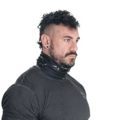 Gasp Bandana, Black -butik med fitnessudstyr 230812999102.MASTER Gasp Bandana Black 04 nov20