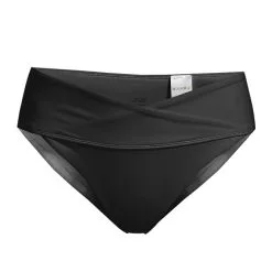 Casall Sportswear High Waist Wrap Bikini Brief, Black