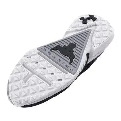 UA W Project Rock 5, Black/White/Gray -butik med fitnessudstyr 3025436 003R UA Project Rock 5 Black White Gray aug22 3