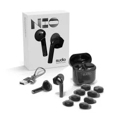 Sudio Nio True Wireless In-Ear, Black -butik med fitnessudstyr 310064.MASTER Skullcandy Sudio Nio True Wireless In Ear Black 07 1121