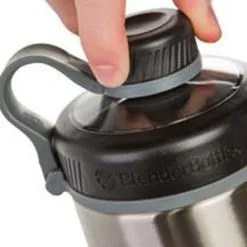 Blender Bottle BlenderBottle Radian Insulated Stainless Steel, 770ml, Natural/Black -butik med fitnessudstyr 500620 blenderbottle radian insulated stainless steel 770ml natural black 3