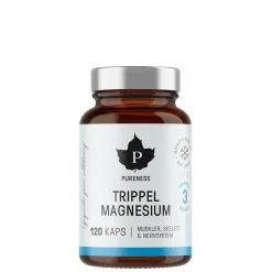 Pureness Trippel Magnesium, 120 Kapsler