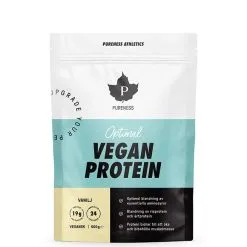 Pureness Athletics Optimal Øko Vegan Protein Vanillje, 600 G