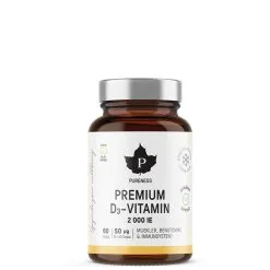 Pureness Premium D3-vitamin 60 Kapsler