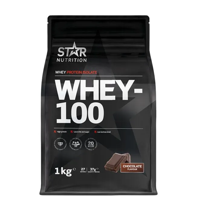 Star Nutrition Whey-100 Valleprotein 1 Kg 1 Star Nutrition Whey-100 Valleprotein 1 Kg