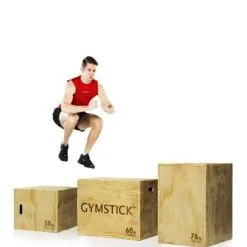 Gymstick Wooden Plyobox -butik med fitnessudstyr 61162 wooden plyobox 1