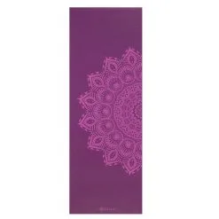 Gaiam 6mm Yoga Mat Purple Mandala 5 Gaiam 6mm Yoga Mat Purple Mandala -butik med fitnessudstyr 62202 Gaiam 6mm Yoga Mat Purple Mandala 03 0321