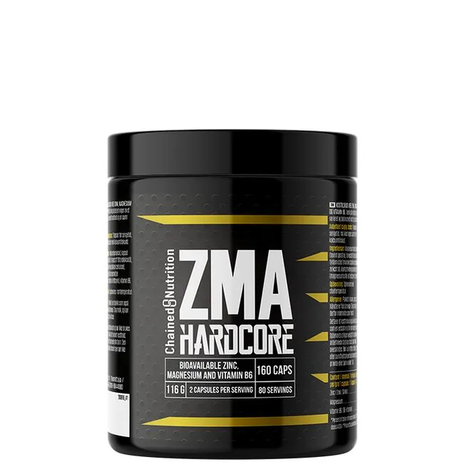 Chained Nutrition ZMA Hardcore, 160 Kapsler 1 Chained Nutrition ZMA Hardcore, 160 Kapsler