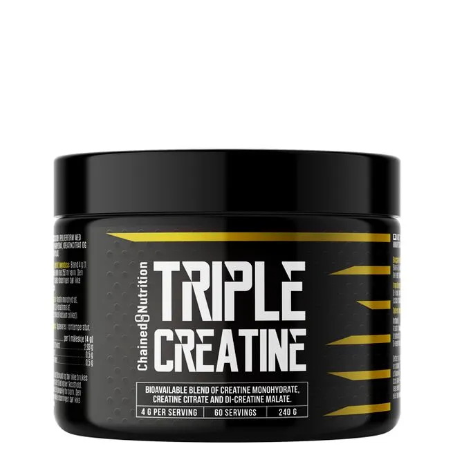 Chained Nutrition Triple Creatine Hardcore, 240 G 1 Chained Nutrition Triple Creatine Hardcore, 240 G