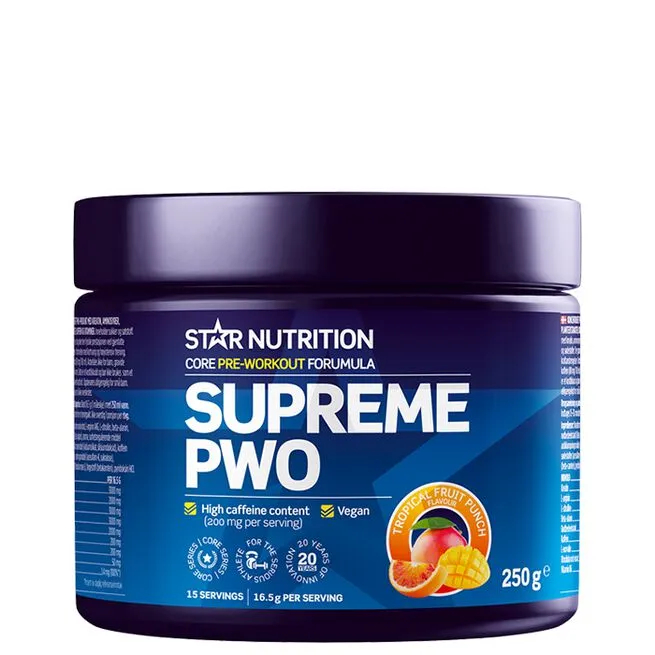 Star Nutrition Supreme PWO 250 G 1 Star Nutrition Supreme PWO 250 G