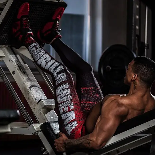 Gorilla Wear Perry High Tops Pro, Red/Black 9 Gorilla Wear Perry High Tops Pro, Red/Black - Billede 9