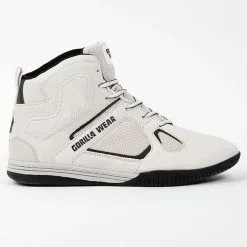 Gorilla Wear Troy High Tops, White -butik med fitnessudstyr 900091001R Gorilla Wear Troy High Tops white 01 mars21 1