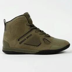Gorilla Wear Troy High Tops, Army Green -butik med fitnessudstyr 900094091R Gorilla Wear Troy High Tops army green 01 mars21 3