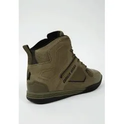 Gorilla Wear Troy High Tops, White -butik med fitnessudstyr 900094091R Gorilla Wear Troy High Tops army green 02 mars21