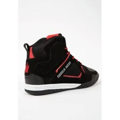 Gorilla Wear Troy High Tops, White -butik med fitnessudstyr 900099501R Gorilla Wear Troy High Tops blackred 02 mars21