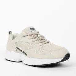 Gorilla Wear Newport Sneakers, Army Green -butik med fitnessudstyr 90010120R Gorilla Wear Newport Sneakers Beige 01 0821 1