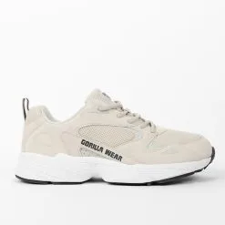 Gorilla Wear Newport Sneakers, Army Green -butik med fitnessudstyr 90010120R Gorilla Wear Newport Sneakers Beige 02 0821 1