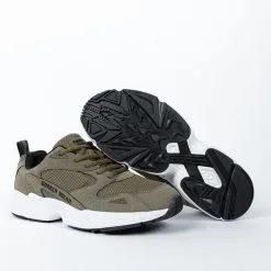 Gorilla Wear Newport Sneakers, Army Green -butik med fitnessudstyr 90010409R Gorilla Wear Newport Sneakers Army Green 07 0821 2