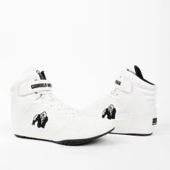 Gorilla Wear GW High Tops, White -butik med fitnessudstyr 90013100R Gorilla Wear High Tops White 02 0821 2