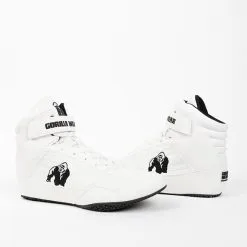 Gorilla Wear GW High Tops, Red -butik med fitnessudstyr 90013100R Gorilla Wear High Tops White 02 0821