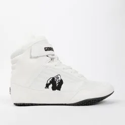 Gorilla Wear GW High Tops, White -butik med fitnessudstyr 90013100R Gorilla Wear High Tops White 03 0821 2
