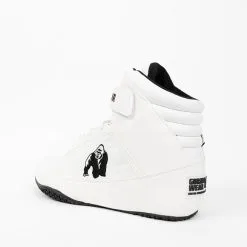 Gorilla Wear GW High Tops, White -butik med fitnessudstyr 90013100R Gorilla Wear High Tops White 05 0821 2
