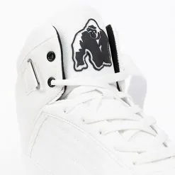 Gorilla Wear GW High Tops, White -butik med fitnessudstyr 90013100R Gorilla Wear High Tops White 07 0821 2