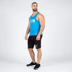 Gorilla Wear Classic Tank Top, Blue -butik med fitnessudstyr 901043010R Gorilla Wear Classic Tank Top Blue 04 0922