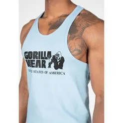Gorilla Wear Classic Tank Top, Light Blue 9 Gorilla Wear Classic Tank Top, Light Blue -butik med fitnessudstyr 901043300R Gorilla Wear Classic Tank Top Light Blue 03 mars23