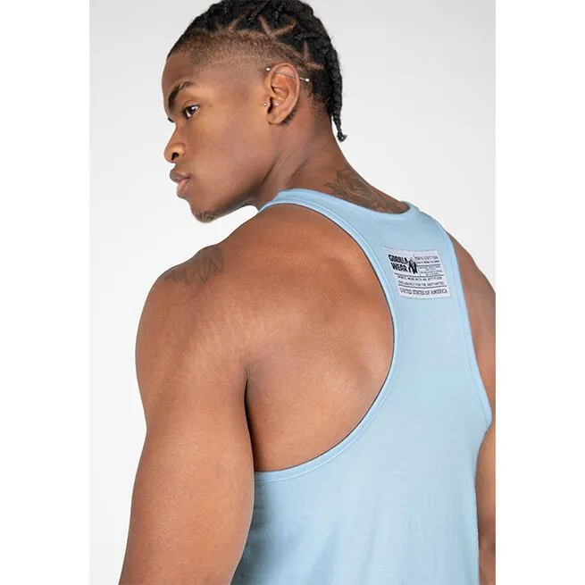 Gorilla Wear Classic Tank Top, Light Blue 4 Gorilla Wear Classic Tank Top, Light Blue - Billede 4