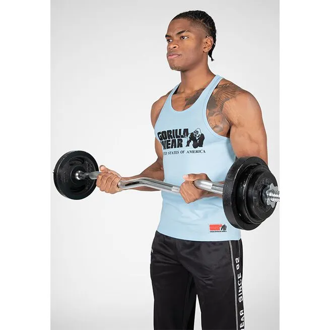 Gorilla Wear Classic Tank Top, Light Blue 5 Gorilla Wear Classic Tank Top, Light Blue - Billede 5