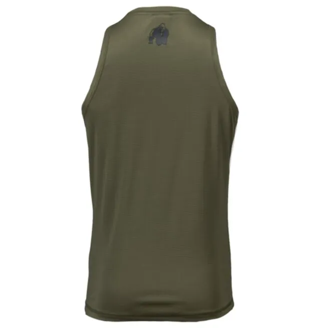 Gorilla Wear Branson Tank Top, Army Green/Black 2 Gorilla Wear Branson Tank Top, Army Green/Black - Billede 2
