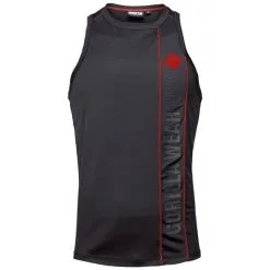 Gorilla Wear Branson Tank Top, Black/Red -butik med fitnessudstyr 901229050 R Gorilla Wear Branson Tank Top Black Red S 1 0320 2